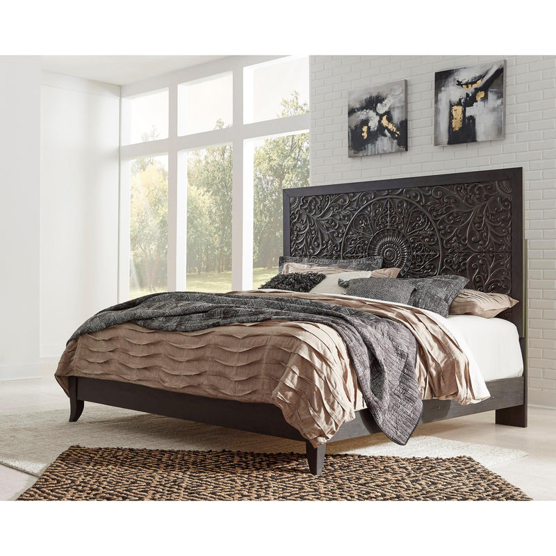 Signature Design by Ashley Paxberry B381 6 pc King Panel Bedroom Set IMAGE 2