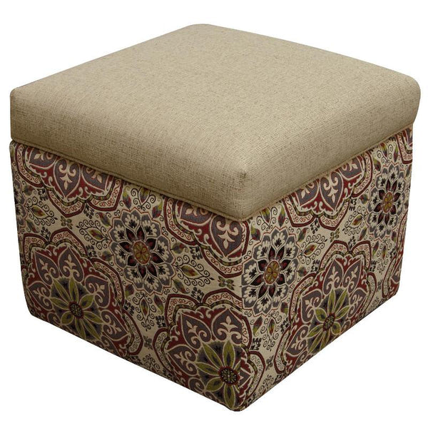 England Furniture Parson Fabric Storage Ottoman 2F00-81 IMAGE 1