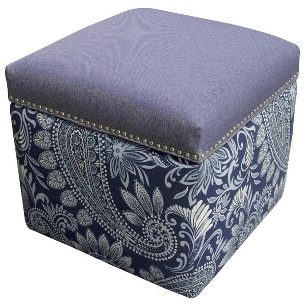 England Furniture Parson Fabric Storage Ottoman 2F0081N IMAGE 1