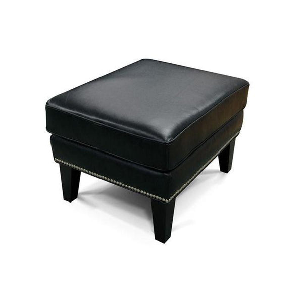 England Furniture Luther Leather Ottoman 4537ALN IMAGE 1