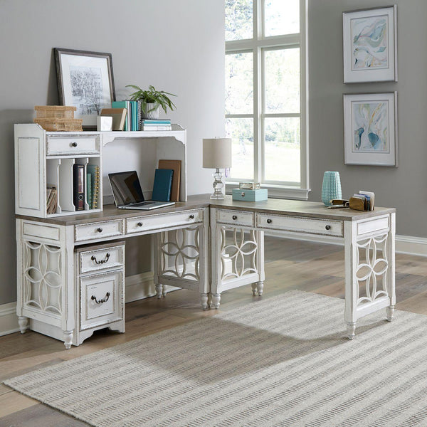 Liberty Furniture Industries Inc. Magnolia Manor 244-HOJ-LSLD 5 pc Home Office Set IMAGE 1