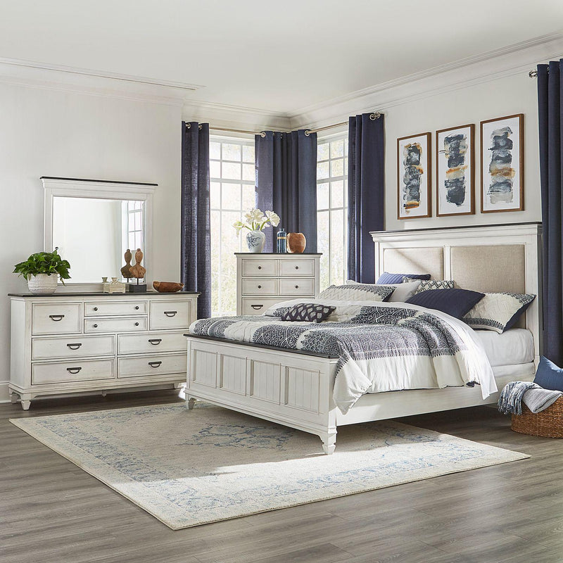 Liberty Furniture Industries Inc. Allyson Park 417-BR-CKUBDMC 6 pc California King Upholstered Bedroom Set IMAGE 1