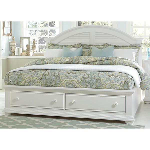 Liberty Furniture Industries Inc. Summer House I Queen Storage Bed 607-BR-QSB IMAGE 1