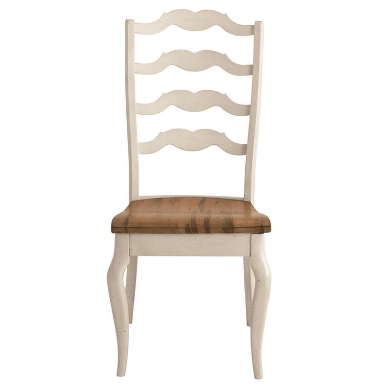 Bassett Arm Chair Greyson 4015-2000 (Aged Saddle/Farmhouse White) IMAGE 1