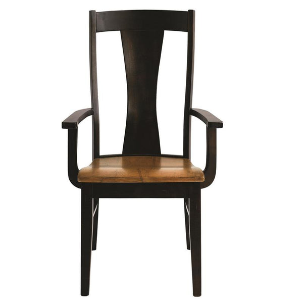 Bassett Arm Chair Boone 4015-1000 (Aged Saddle/Lampblack) IMAGE 1
