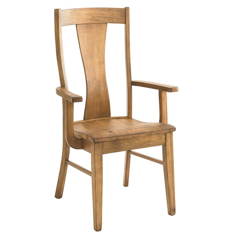 Bassett Arm Chair Boone 4015-1000 (Aged Saddle) IMAGE 3