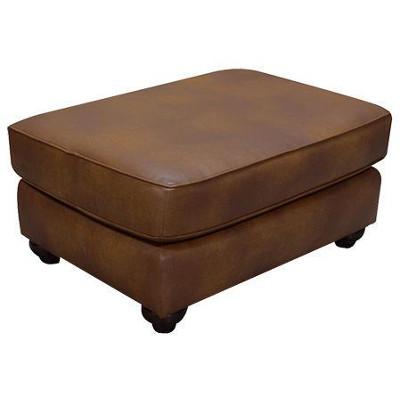 England Furniture Lonestar Leather Ottoman Lonestar Ottoman 2S07AL IMAGE 1
