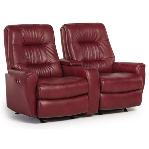 Best Home Furnishings Felicia Manual Reclining Leather Loveseat Felicia L270UC4 IMAGE 1