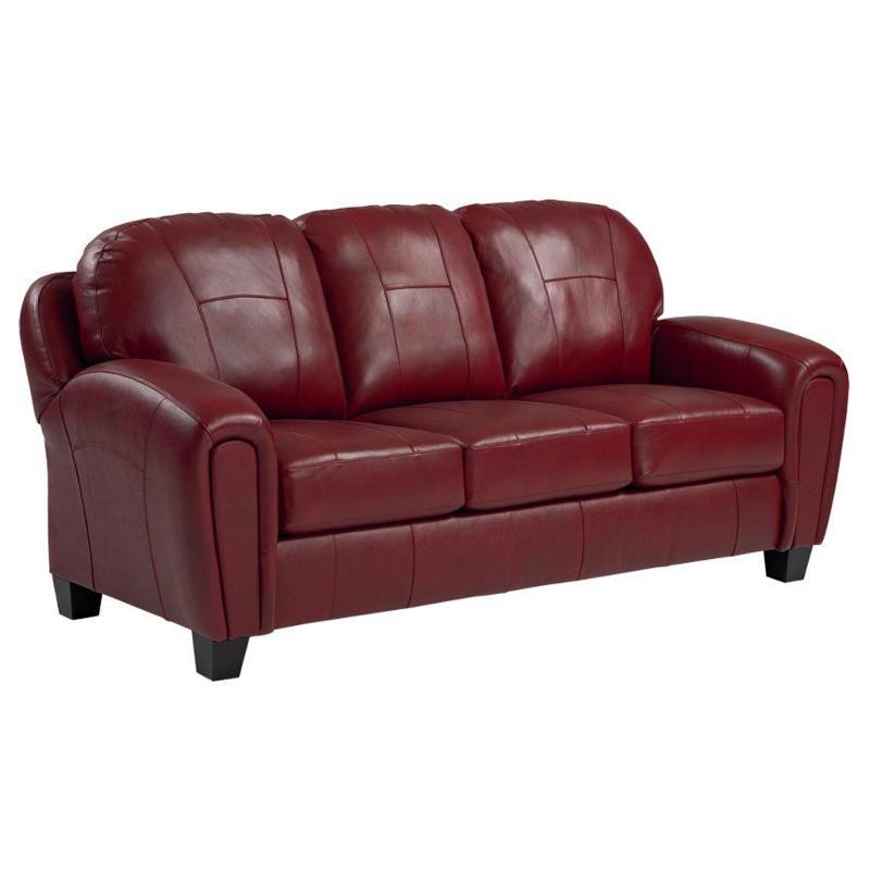 Best Home Furnishings Hammond Stationary Leather Sofa S66EL-73418L IMAGE 1