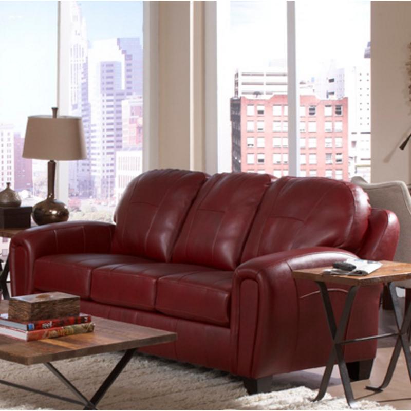 Best Home Furnishings Hammond Stationary Leather Sofa S66EL-73418L IMAGE 2