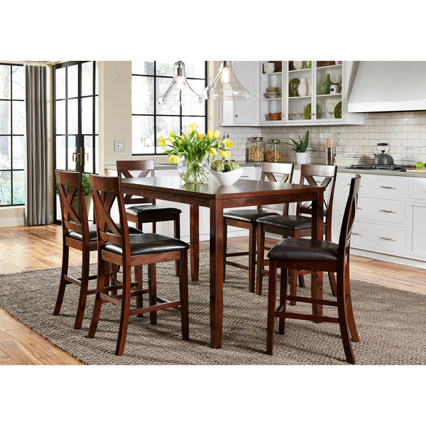 Liberty Furniture Industries Inc. Thornton 7 pc Counter Height Dinette 164-CD-7GTS IMAGE 1