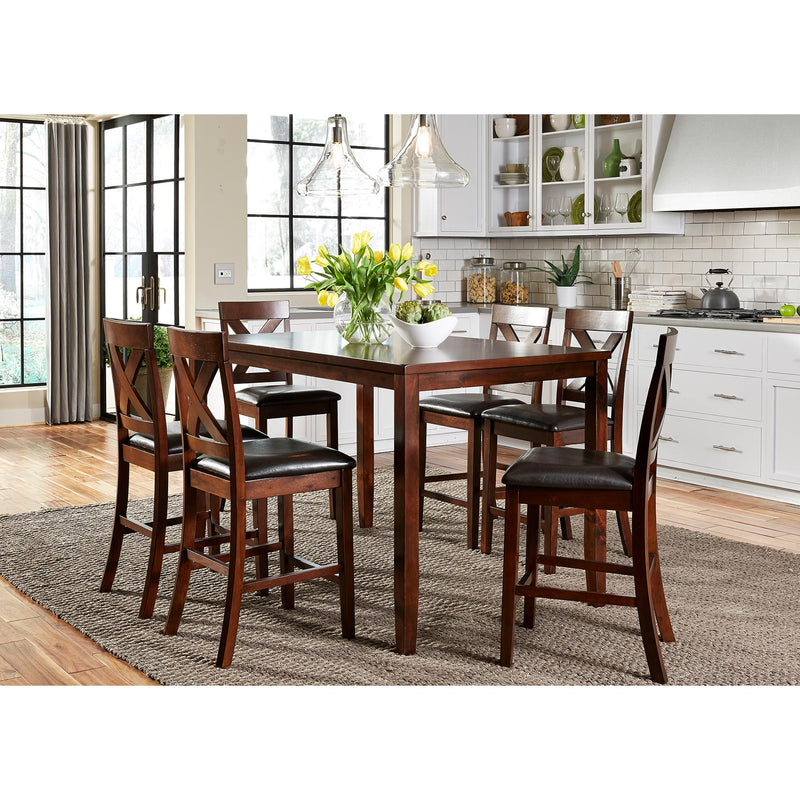 Liberty Furniture Industries Inc. Thornton 7 pc Counter Height Dinette 164-CD-7GTS IMAGE 1