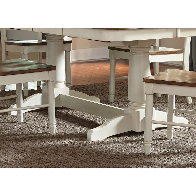 Liberty Furniture Industries Inc. Springfield Dining Table with Pedestal Base 278-CD-PS IMAGE 7