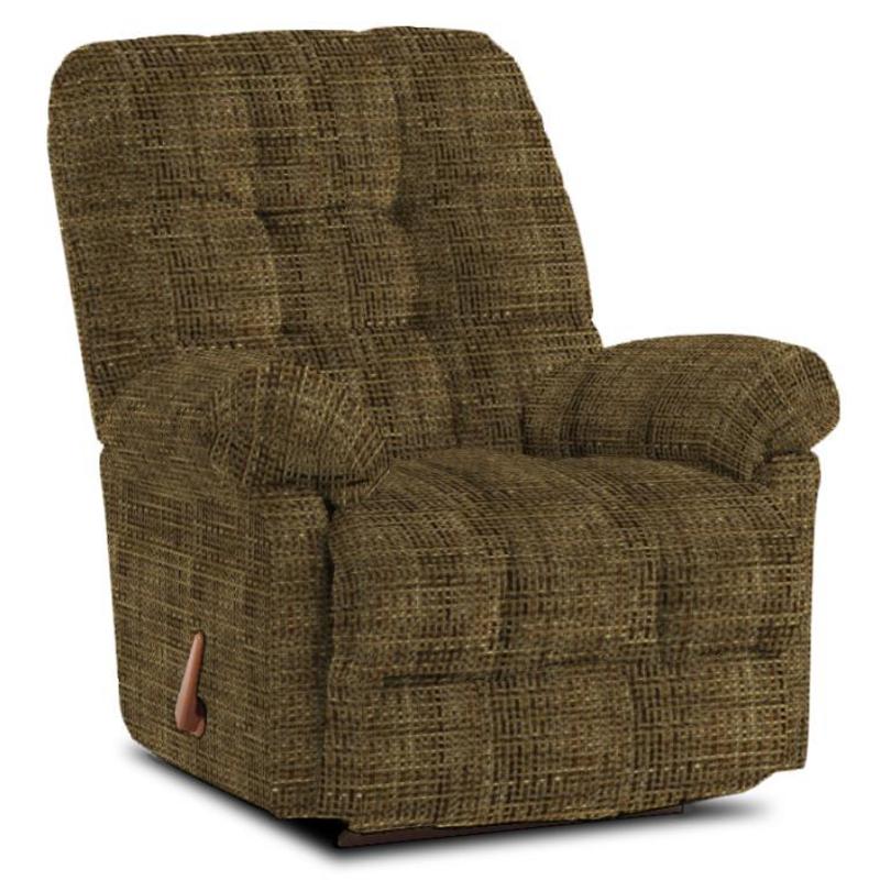 Best Home Furnishings Brosmer Fabric and Leather Look Recliner 9MWH84-21983 IMAGE 1