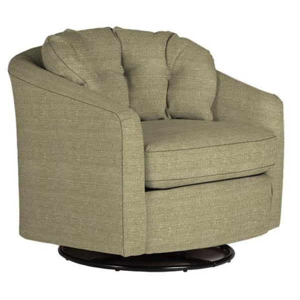 Best Home Furnishings Sanya Swivel Fabric Chair 2467-21627 IMAGE 1