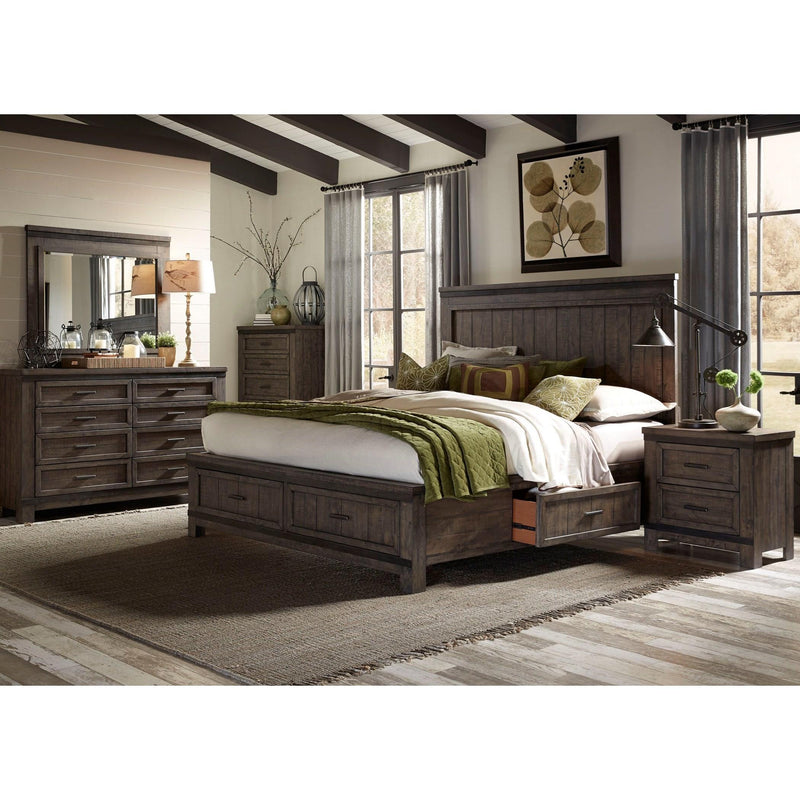 Liberty Furniture Industries Inc. Thornwood Hills King Bed with Storage 759-BR-K2S IMAGE 2