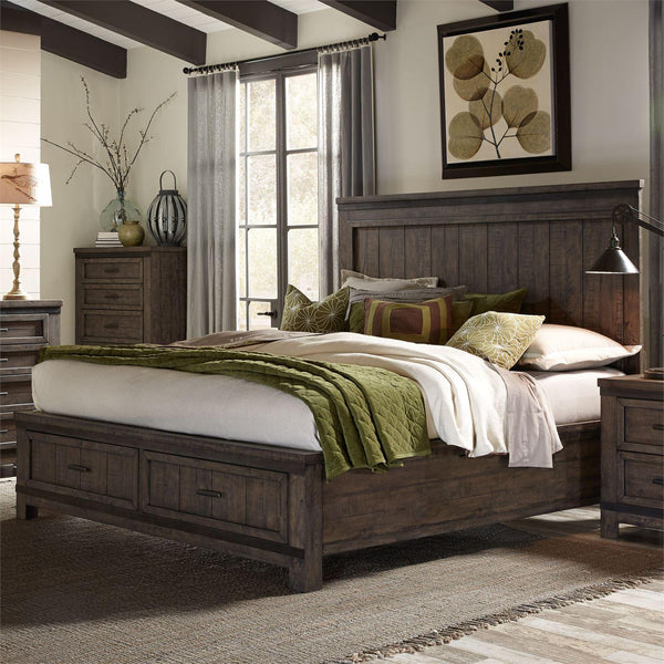 Liberty Furniture Industries Inc. Thornwood Hills King Bed with Storage 759-BR-KSB IMAGE 1