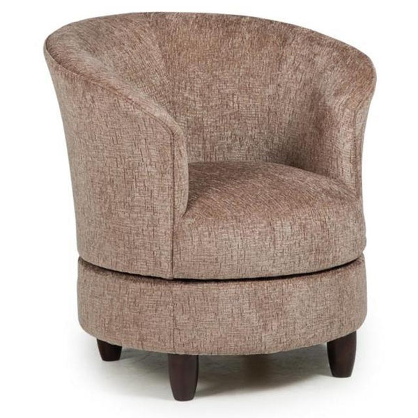 Best Home Furnishings Dysis Swivel Fabric Accent Chair 2848E-21673 IMAGE 1