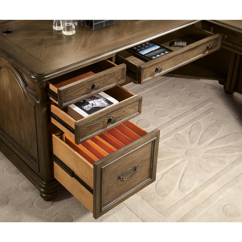 Riverside Furniture Office Desks L-Shaped Desks 15832 IMAGE 5