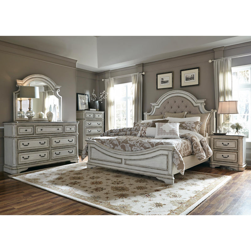 Liberty Furniture Industries Inc. Magnolia Manor Arched Dresser Mirror 244-BR51 IMAGE 3