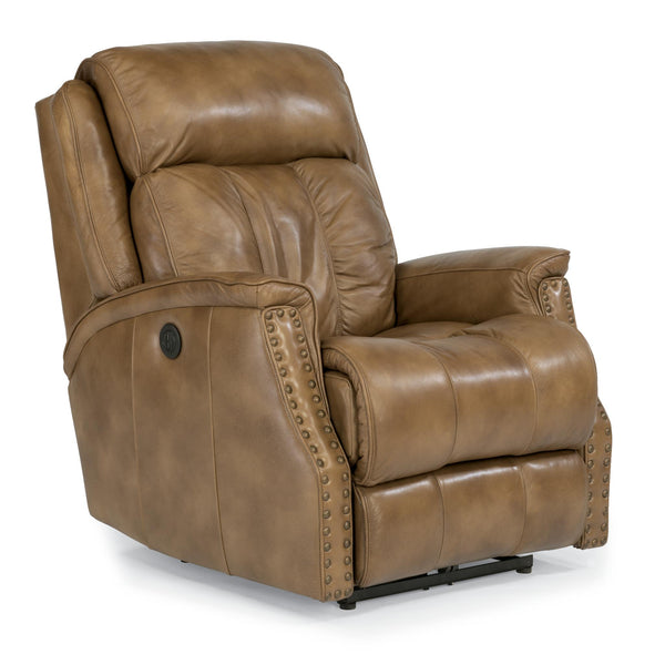 Flexsteel Timmons Power Leather Recliner 1246-500P-014-82 IMAGE 1