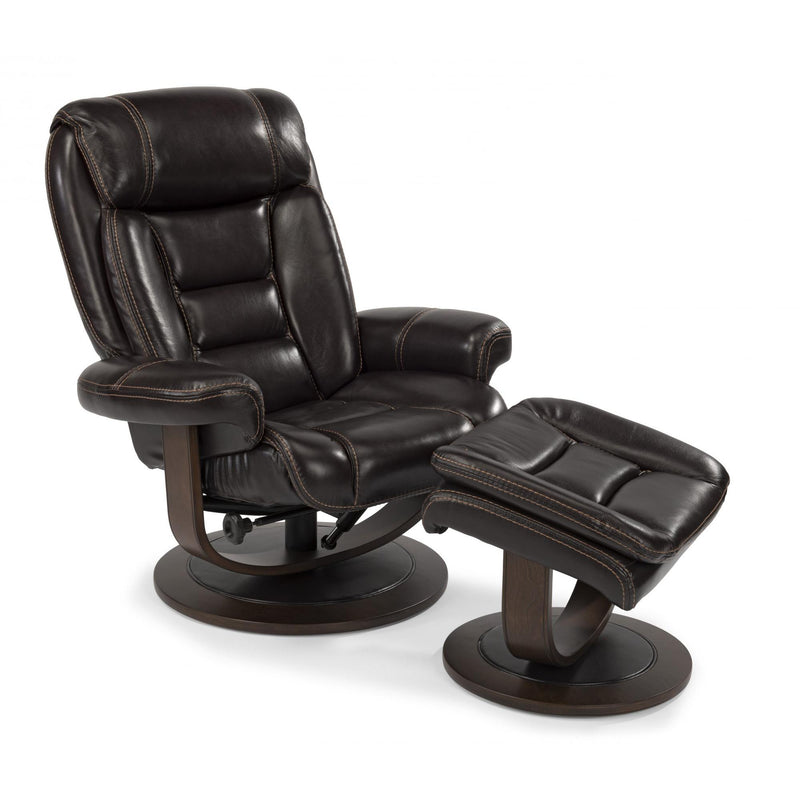 Flexsteel Hunter Swivel Leather Chair 1455-CO-585-72 IMAGE 2