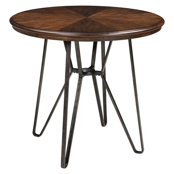 Signature Design by Ashley Round Centiar Counter Height Dining Table with Pedestal Base D372-13 IMAGE 1