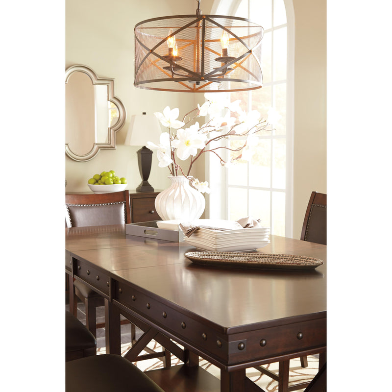 Signature Design by Ashley Collenburg Dining Table with Pedestal Base D564-32 IMAGE 4