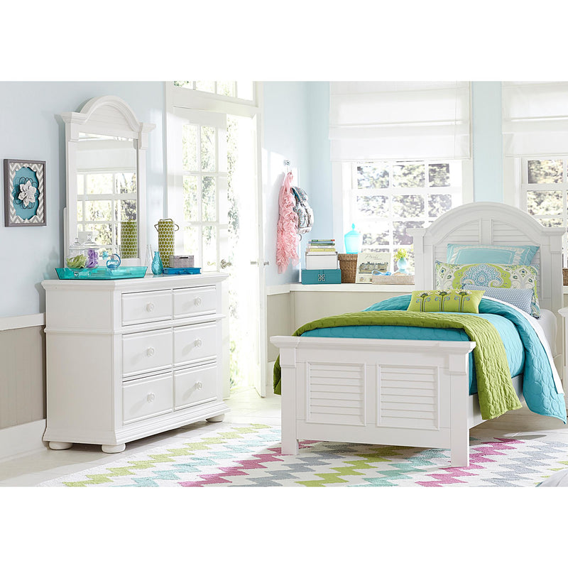 Liberty Furniture Industries Inc. Summer House 6-Drawer Kids Dresser 607-YBR-DM IMAGE 2