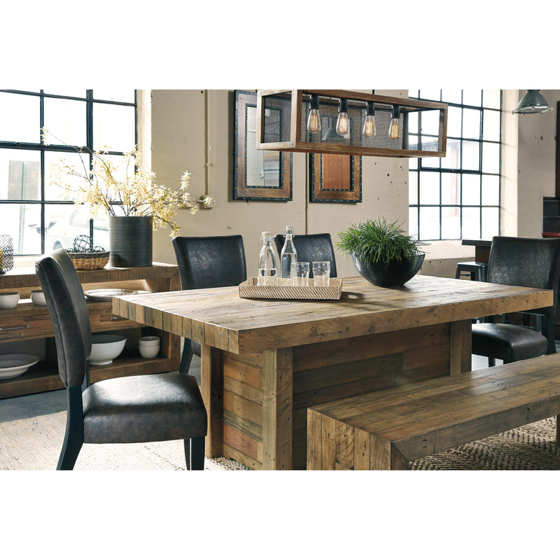 Signature Design by Ashley Sommerford Dining Table with Pedestal Base D775-25 IMAGE 2