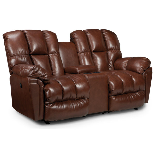 Best Home Furnishings Lucas Reclining Leather Loveseat L856CC4-73254L IMAGE 1