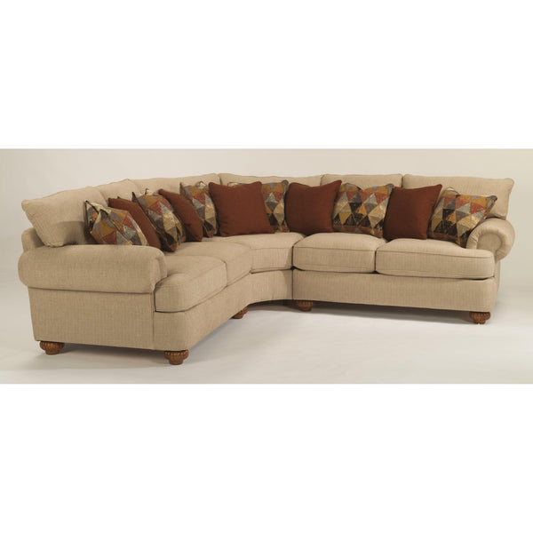 Flexsteel Patterson Fabric 3 pc Sectional 7321-27-23-28/912-11 IMAGE 1