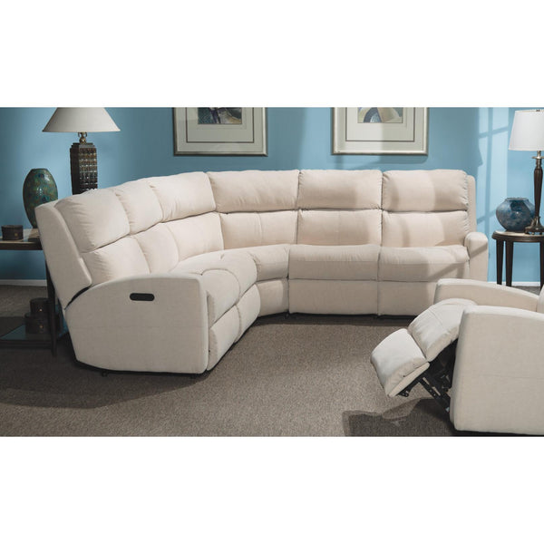 Flexsteel Catalina Power Reclining Leather Sectional 3900-57M-19-23-59M-58M/023-80 IMAGE 1