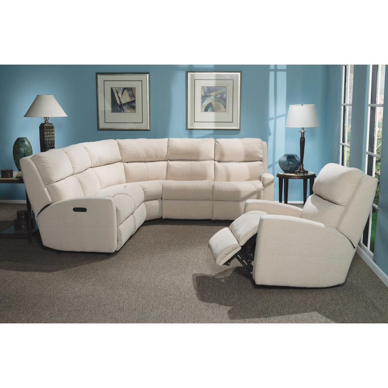 Flexsteel Catalina Power Reclining Leather Sectional 3900-57M-19-23-59M-58M/023-80 IMAGE 2