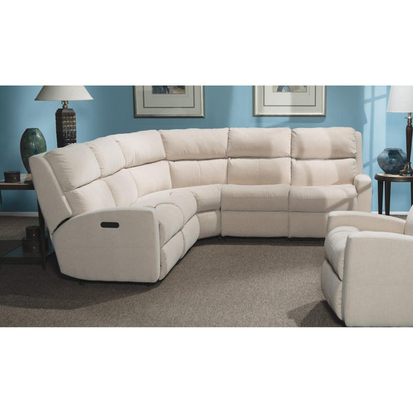 Flexsteel Catalina Power Reclining Leather Sectional 3900-57-19-23-59-58/023-80 IMAGE 1