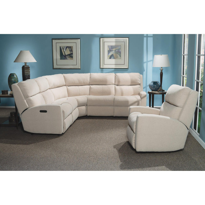 Flexsteel Catalina Power Reclining Leather Sectional 3900-57-19-23-59-58/023-80 IMAGE 2