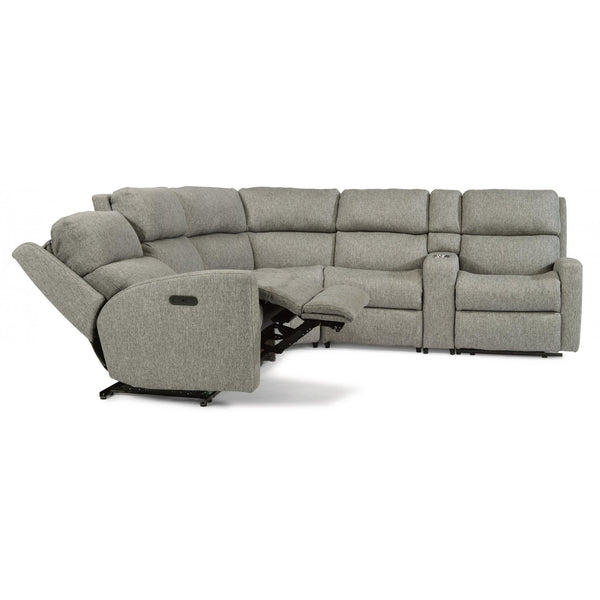 Flexsteel Catalina Power Reclining Fabric Sectional 2900-57H 145-01/2900-59H 145-01/2900-23 145-01/2900-19 145-01/2900-72 145-01/2900-58H 145-01 IMAGE 1