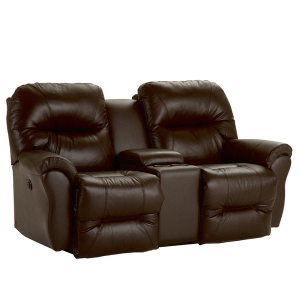 Best Home Furnishings Bodie Power Reclining Leather Match Loveseat L760CQ7 IMAGE 1