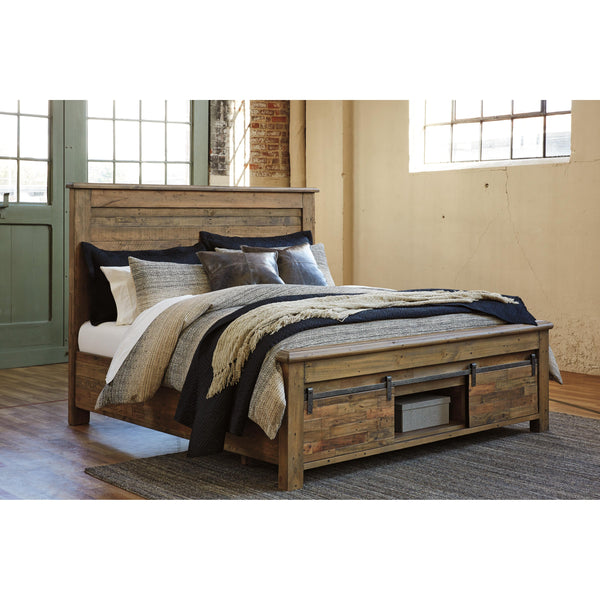 Signature Design by Ashley Sommerford King Panel Bed with Storage B775-78/B775-76S/B775-99S IMAGE 1
