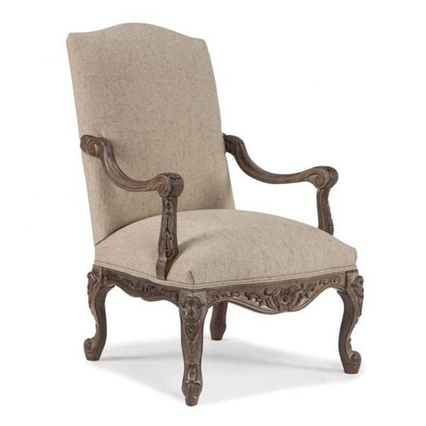 Best Home Furnishings Amadore Stationary Fabric Accent Chair Amadore 3470DPLF (Beige) IMAGE 1