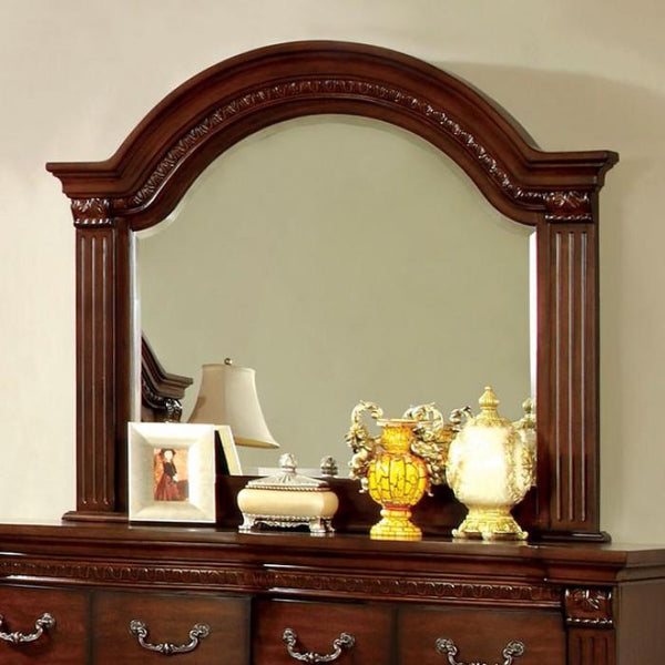 Furniture of America Grandom Arched Dresser Mirror CM7736M IMAGE 1