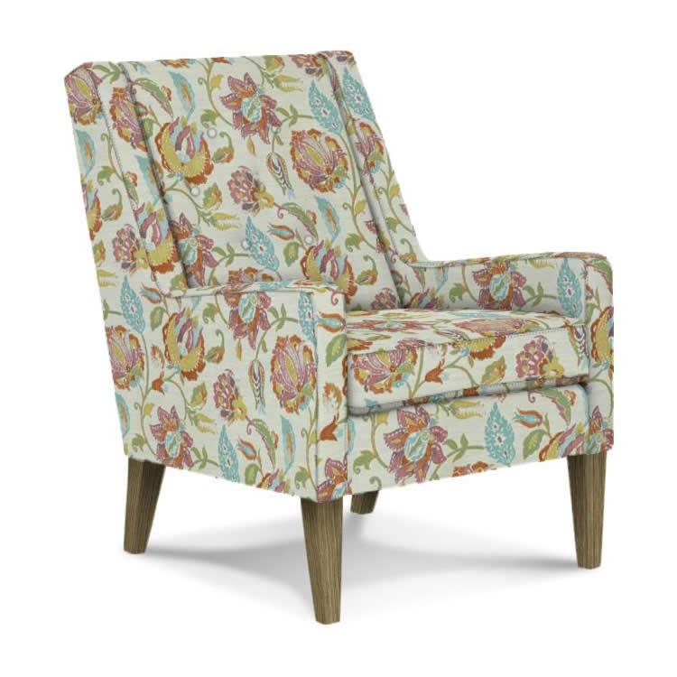 Best Home Furnishings Klara Stationary Fabric Accent Chair Klara 2510R (Multi) IMAGE 1