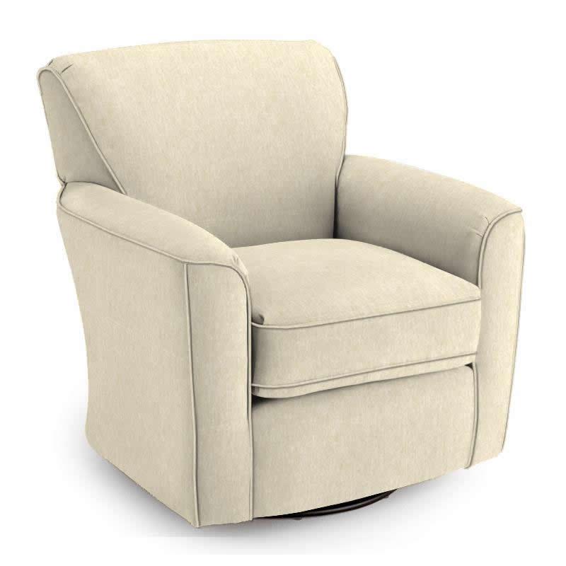 Best Home Furnishings Kaylee Swivel, Glider Fabric Chair 2887-20777 IMAGE 1