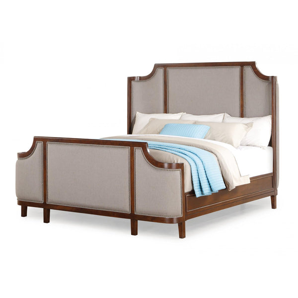 Flexsteel Sterling King Upholstered Panel Bed W1008-90K IMAGE 1