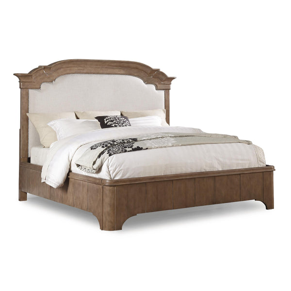 Flexsteel Carmen King Upholstered Panel Bed W1046-90K IMAGE 1