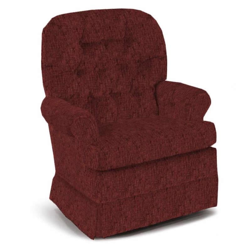 Best Home Furnishings Marla Swivel Fabric Chair 1559-21678 IMAGE 1