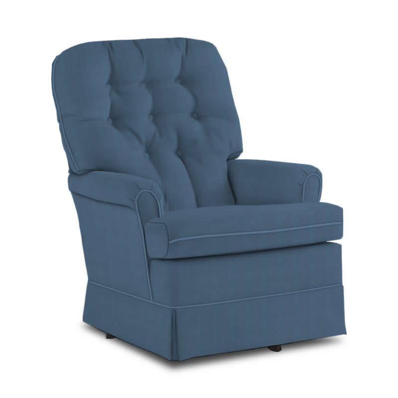 Best Home Furnishings Joplin Swivel Fabric Chair 1009-20022 IMAGE 1