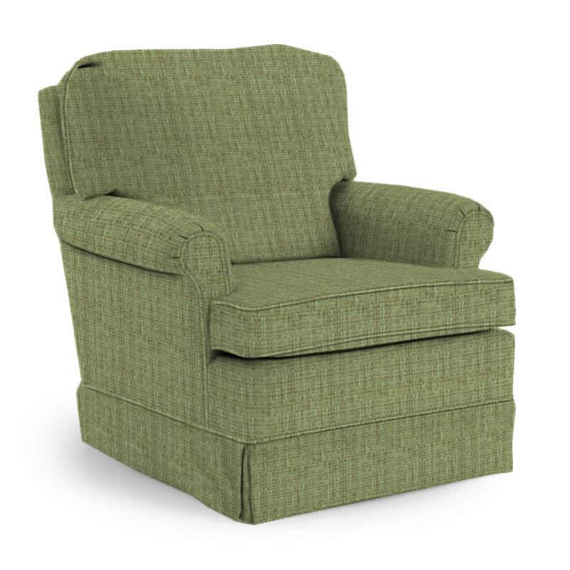 Best Home Furnishings Bruno Glider Fabric Chair 2610-21242 IMAGE 1