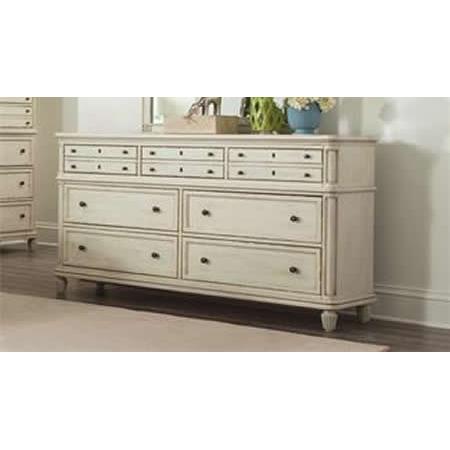 Riverside Furniture Huntleigh 7-Drawer Dresser 10260 IMAGE 2