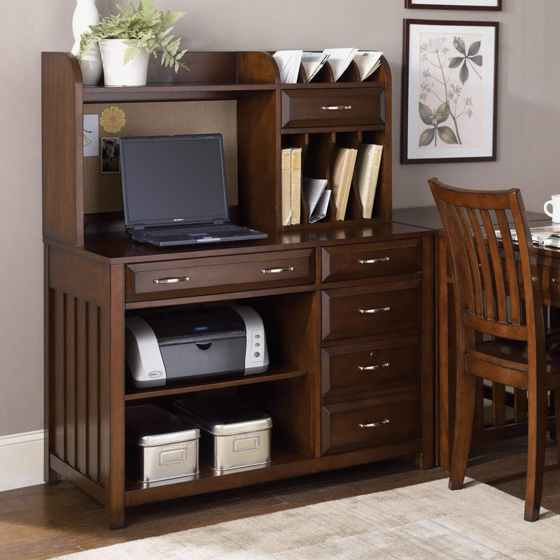 Liberty Furniture Industries Inc. Office Desks L-Shaped Desks 718-HO-CDS IMAGE 2